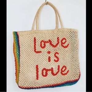 Rainbow Love is Love Tote Bag